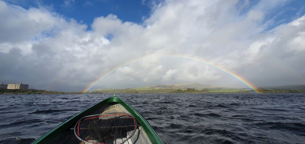 Pike fly fishing trawsfynydd lake